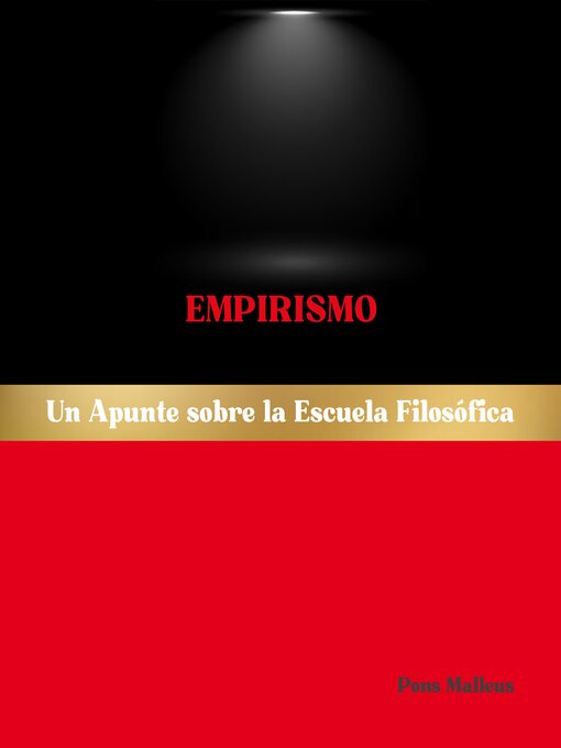 Title details for Empirismo by Pons Malleus - Wait list